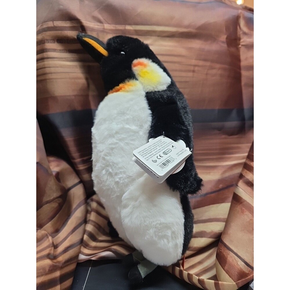 Wild Republic Emperor Penguin Plush Stuffed Animal Toy 12.5"